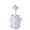 A02_multicoloured, variant on Porch Goose Outfits, Spring Summer Goose Clothes Costume with Bathrobe Coffee Cup Curlers for Outdoor Garden Lawn Yard Patio Decoration