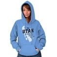 thumbnail image 3 of Great Salt Lake Utah State Pride Hoodie Sweatshirt Women Men Brisco Brands S, 3 of 6