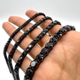 thumbnail image 2 of Women Black Onyx Tennis Bracelet,gift For Wedding Mom Daughter,silver Gold, 2 of 3