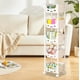 thumbnail image 5 of Estantería infantil de 5 niveles con ruedas bloqueables | Organizador de juguetes y refrigerios de plástico multicolor | Amplias aberturas para fácil acceso | Carrito de dormitorio duradero y seguro, 5 of 6