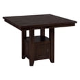 thumbnail image 2 of Jofran Kona Grove Square Counter Height Dining Table in Chocolate (Set of 2), 2 of 3