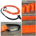 thumbnail image 1 of Mosquetón individual de 1,1 m, cordón de protección contra caídas, cuerda de seguridad para escalada, trabajo aéreo, cuerda elástica telescópica, hebilla de herramienta brillar Electrónica, 1 of 5