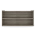 thumbnail image 5 of Toddler Shelf Storage Double Sided, Shelves/Bookshelf, 46" Wide, Shadow Elm Gray, Assembled, 5 of 6