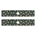 thumbnail image 7 of Yayeee Faucet Mat for Kitchen Sink 30" Diatomite Long Splash Guard Pad, Green Leaves, 2 Pack, 7 of 7