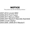 thumbnail image 2 of Front Upper Suspension Ball Joint TOR-K500041 For Ford Fusion Mazda 6 Lincoln MKZ Mercury Milan Zephyr, 2 of 2