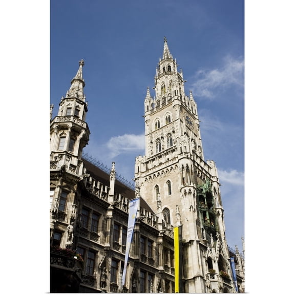 Great BIG Canvas | "Germany, Bayern-Munich, New Town Hall" Art Print - 32x48