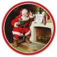 thumbnail image 1 of Letrero decorativo Open Road Brands Coca-Cola Santa Claus, 27 cm, 1 of 5