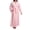 Pink, variant on Women's Amanda Rich 207-37X Plus Velour Wrap Robe (Pink XL)