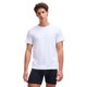 thumbnail image 5 of Under Armour Camiseta para hombre, pack de 2 – Performance Cotton Undershirts, lisa, cuello redondo, stretch Blanco 3XL (XXX-Large), 5 of 5