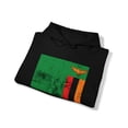 thumbnail image 4 of Zambia Zambian Pride Flag Hoodie, Gifts, Hooded Sweatshirt, 4 of 4