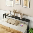 thumbnail image 5 of HOOBRO 47.2" Skinny Console Table with Power Outlets, 5.9" Behind Couch Table with Charging Station, Narrow Sofa Table, Long and Thin Table for Entryway, Living Room, Black BB15XG01G1, 5 of 12