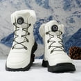 thumbnail image 5 of White Men'S Warm Snow Boots High-Top Style Comfortable For Winter Wear Trendy Design Durable And Insulated, 5 of 5