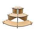 thumbnail image 3 of Table Display Stand Corner Rack Portable Shelf for Trade Shows Retail Displays Countertops, 3 of 7