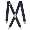 thumbnail image 1 of Tirantes Dickies sólidos de 1.5" con clip recto en color azul marino, talla única, 1 of 3