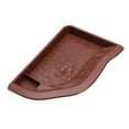 thumbnail image 4 of balikha Reptile Water Dish with Ramp Landscape Reptile Bathing Pool for Snake Brownish Red, 4 of 9