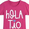 thumbnail image 3 of Instant Message - Hola Tio - Toddler & Youth Girls Short Sleeve Graphic T-Shirt, 3 of 6