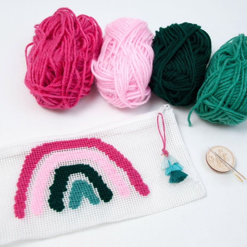 Mulit-Color Soft Chunky Acrylic Crochet Knitwear DIY Yarn Acrylic Thread