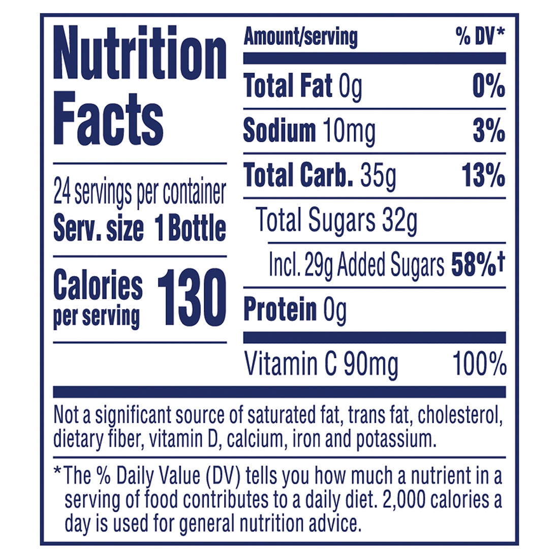 Ocean Spray GRR22002661 Cranberry Juice Cocktail, Cranberry, 10 oz Bottle - 24 Count