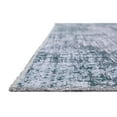 thumbnail image 6 of Unique Loom Yara Collection Area Rug - Nayer (4' x 6' Rectangle Teal Ivory/Gray), 6 of 7
