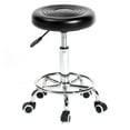 thumbnail image 2 of GoDecor New Adjustable Hydraulic Spa Salon Swivel Bar Stool Stripe Round Chair Rolling, 2 of 6