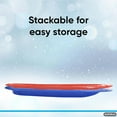 thumbnail image 4 of Superio Toboggan 2 Rider Snow Sled, Red (2 pack), 4 of 5