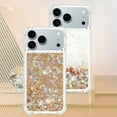 thumbnail image 2 of MYKOMI Bling Glitter Case for iPhone 17 Pro, Soft TPU Sparkly Flowing Liquid Floating Clear Case for Women Girls Cover for iPhone 17 Pro, 2 of 7
