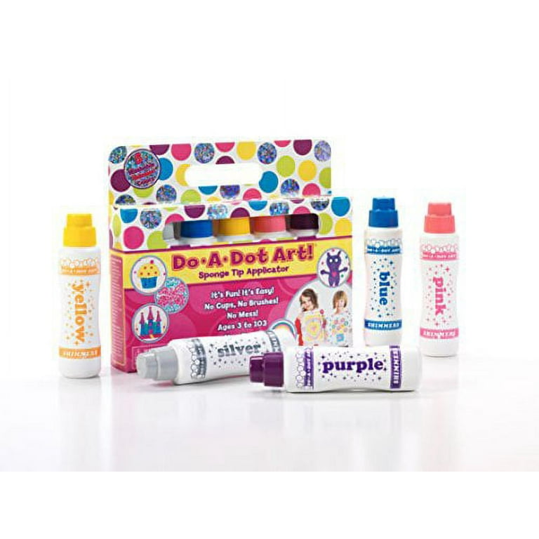 Do A Dot Art! Markers 5-Pack Shimmer Washable Paint Markers, The Original Dot  Marker 