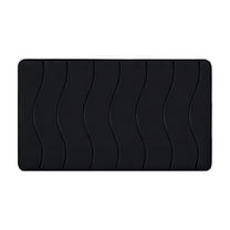 Yoloke Memory Foam Bath Mat Extra Long Bath Mats for Bathroom Non Slip Bathroom Runner Rug Water Absorbent Thick Soft Washable Bath Rug Runner for Bathroom, Shower, Tub