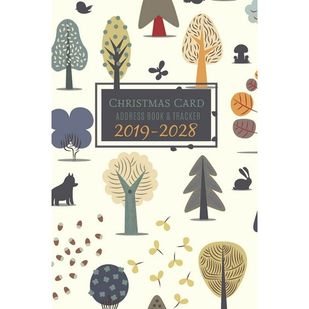 Christmas Card Address Book & Tracker: 10 Year Address ...