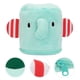 thumbnail image 5 of Caja de pañuelos para bebé, organizador de pañuelos de peluche con forma de elefante para bebé, estuche para toallitas, confiable y duradero, 5 of 12