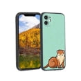 thumbnail image 1 of Compatible with iPhone 11 Phone Case, weasel-animal7 Case Silicone Protective for Teen Girl Boy Case for iPhone 11, 1 of 1