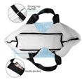 thumbnail image 4 of Easygdp Snowflake Snowing Bolsas Tote para Mujer, Bolsos de Hombro para Viaje, Bolsos de Mano de Gran Capacidad para Compras y Trabajo, 4 of 8
