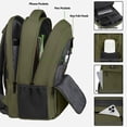 thumbnail image 4 of Mochila de viaje para portátil MATEIN de 15,6 pulgadas con puerto USB, color verde, 4 of 9