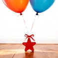 thumbnail image 3 of BotaniNest Golden Star Shaped Balloon Helium Balloon Seat For Party Event And Display, 3 of 5