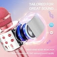 thumbnail image 6 of Karaoke Microphone for Kids, Toys for 3-12 Year Old Girls, Kids Microphone Girls Toys Bluetooth Microphone Birthday Gifts for 3 4 5 6 7 8 Years Old Girls Boys, 6 of 7
