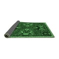 thumbnail image 2 of Ahgly Company Indoor Rectangle Animal Emerald Green Traditional Area Rugs, 2' x 3', 2 of 4