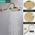 thumbnail image 6 of Retro Complete Shower System With Rough-In Valve With 9 Inches Rain Shower Head, 6 of 11