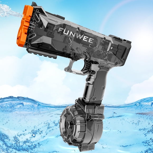 Pistola de agua eléctrica Funwee para adultos y niños de 500 ml de alta capacidad