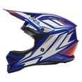 thumbnail image 1 of Oneal 2023 3 Series Vertical V.23 Offroad Helmet - Blue/White - Medium, 1 of 3