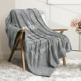 thumbnail image 3 of Grandma Birthday Gifts, Flannel Blanket Gifts for Grandma, Grandma Gifts Ideas, Grandma Gifts for Mothers Day Christmas, Super Soft Throw Blanket for Grandma 50" x 60", Grey, 3 of 6