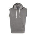 thumbnail image 2 of J. America - Triblend Sleeveless Hooded Sweatshirt - 8877, 2 of 3