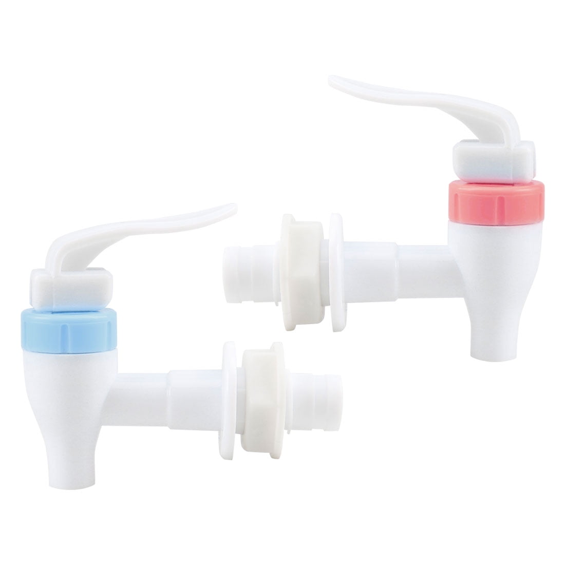 Red Blue Water Cooler Faucet Push Type Handle Fit Water Dispenser Tap