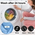 thumbnail image 3 of sixwipe 200 Pcs Clothing Labels with 4 Pcs Marker Pens, No Iron Fabric Labels, Waterproof Washable Laundry Labels, Name Tags Stickers for Nursing Home, 3 of 7