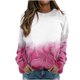 thumbnail image 2 of ICHUANYI Liquidación Mujer Moda Invierno Manga Larga Blusa Cuello Redondo Casual Jersey Tops Sudaderas ICHUANYI WER202308233137, 2 of 6