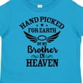 thumbnail image 4 of Inktastic Handpicked for Earth by My Brother in Heaven Angel Wings Boys or Girls Toddler T-Shirt, 4 of 5