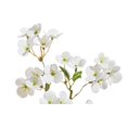 thumbnail image 2 of Raz Imports Floral Pick, White - 15" (F4533107), 2 of 5