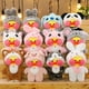 thumbnail image 2 of Peluche de pato amarillo transformado LaLafanfan Kawaii de 30 cm, muñeco de peluche suave y relajante para niñas y niños, regalos de cumpleaños, 2 of 5