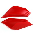 thumbnail image 3 of Kit de alerones aerodinámicos universales para motocicleta, 1 par, compatibles con Honda y Yamaha (rojo), 3 of 9