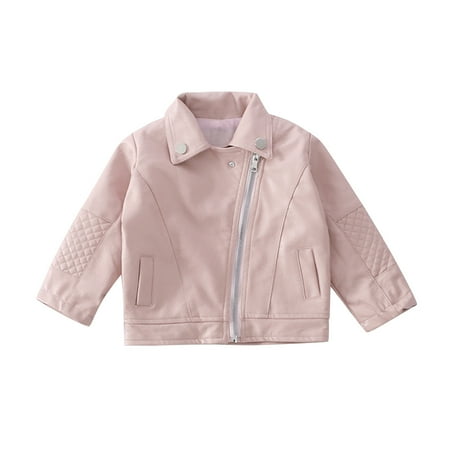 

Lightweight Girls Coat Jacket Girls Clothes Coat Leather Winter Outwear Turn down Kids Autumn Baby Short Toddler Girls Coat&jacket Girls Winter Coats Teal