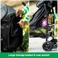 thumbnail image 4 of Ford Bronco HighGear Stroller by Bright Starts, Area 51 Blue/Green, Infant Ages 0 Months +, 4 of 9